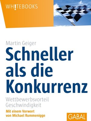 cover image of Schneller als die Konkurrenz